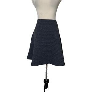 Gap gray A-Line mini skirt size large